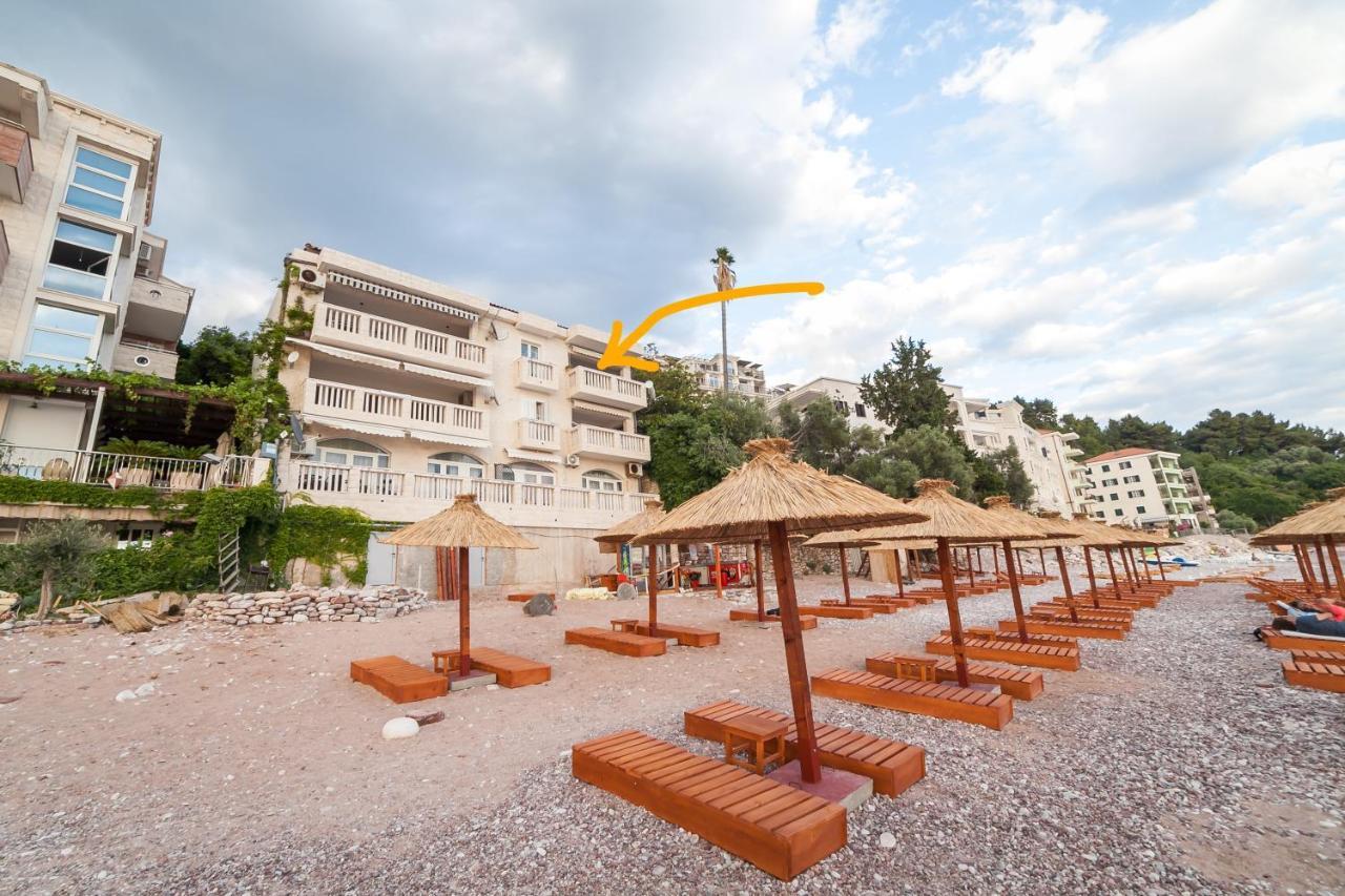 Beachfront First Line View سفيتي ستيفان المظهر الخارجي الصورة